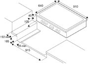 Газовая варочная панель Bertazzoni CB36500X фото 4 в Тюмени