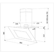 Вытяжка Teka DVT 90 HP WHITE фото 2 в Тюмени