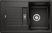 Мойка BLANCO ZIA 45 S Silgranit черный фото в Тюмени