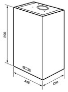 Вытяжка Smeg KQ45X-1 фото 3 в Тюмени