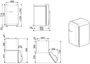 Мини-бар Smeg FAB5RBL3 фото 3 в Тюмени