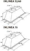 Встраиваемая вытяжка Kuppersberg INLINEA 70 WX фото 4 в Тюмени