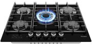 Газовая варочная панель Haier HHX-G75CWSB фото 4 в Тюмени