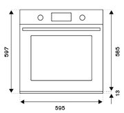 Духовой шкаф Bertazzoni F6011MODPTN фото 2 в Тюмени