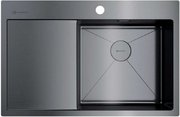 Мойка Омойкири AKISAME 78 GM R крыло слева фото в Тюмени Мойка Omoikiri AKISAME 78 GM R крыло слева фото в Тюмени