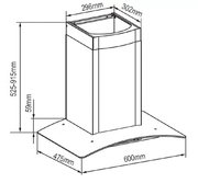 Вытяжка Zigmund Shtain K 246.61 W фото 2 в Тюмени