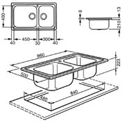 Мойка Smeg LGM862 фото 2 в Тюмени