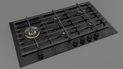 Варочная панель Fulgor Milano FCLH 905 G T WK BK фото 3 в Тюмени