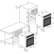 Встраиваемый газовый духовой шкаф Kaiser EG 6374 Sp фото 3 в Тюмени