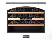 Встраиваемый винный шкаф Lofra ZBRBP24M/R CANTINA 24 PERLA CROMO