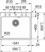 Мойка Franke MRG 610-54 FTL черный матовый фото 3 в Тюмени