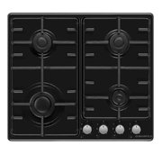 Газовая варочная панель MAUNFELD EGHE.64.3STS-EB фото 2 в Тюмени
