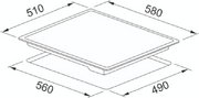 Варочная панель Franke FRSM 604 CT BK фото 3 в Тюмени