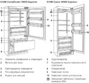 Встраиваемый холодильник V-ZUG CombiCooler V6000 Supreme CCO6T-51096 R фото 2 в Тюмени