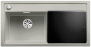 Мойка Blanco ZENAR XL 6 S чаша слева, доска стекло клапан-автомат InFino® жемчужный фото в Тюмени