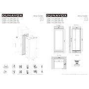 Винный шкаф Dunavox DAB-114.288DB.TO фото 3 в Тюмени