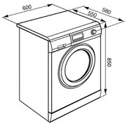Стиральная машина Smeg LSE147S фото 2 в Тюмени