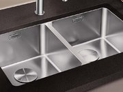 Мойка Blanco ANDANO 340/340-U нержавеющая сталь фото 3 в Тюмени