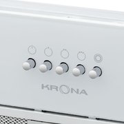 Встраиваемая вытяжка Krona ELISA 600 GLASS WHITE PB фото 2 в Тюмени