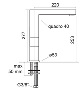 Смеситель Fulgor Milano FT 450 X фото 2 в Тюмени