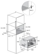 Духовой шкаф Fulgor Milano FCO 4512 TM X фото 4 в Тюмени