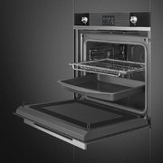 Комбинированный духовой шкаф Smeg SO6102M2N фото 4 в Тюмени