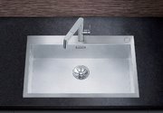 Мойка BLANCO SOLIS 700-IF/A нержавеющая сталь, клапан-автомат фото 2 в Тюмени