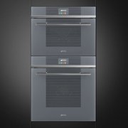 Компактный духовой шкаф с пароваркой Smeg SF4104VCS фото 4 в Тюмени