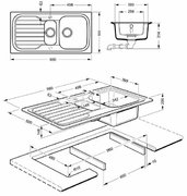 Мойка Smeg LS251CO фото 2 в Тюмени