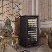 Винный шкаф Meyvel MV99PRO-KBT2 (Тёмный шоколад) фото 2 в Тюмени