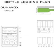 Винный шкаф Dunavox DAV-32.81DB.TO фото 4 в Тюмени