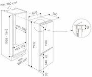 Встраиваемый холодильник Kuppersbusch FKGF 9835.0i фото 2 в Тюмени