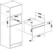 Встраиваемая микроволновая печь Korting KMI 830 GNBX фото 3 в Тюмени