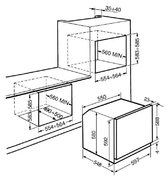 Духовой шкаф Smeg SF122B фото 2 в Тюмени