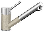 Смеситель Бланко Antas-S chrome/Silgranit жемчужный фото 2 в Тюмени Смеситель Blanco Antas-S chrome/Silgranit жемчужный фото 2 в Тюмени