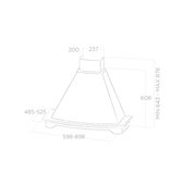 Вытяжка Elica CORALINE WH/A/90 FRASSINO фото 4 в Тюмени