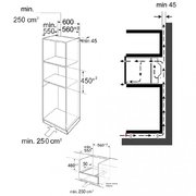Шкаф духовой электрический с функцией СВЧ MAUNFELD MCMO.44.9GBG фото 4 в Тюмени