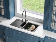 Мойка Омойкири SAKAIME 86-2 BL фото 3 в Тюмени Мойка Omoikiri SAKAIME 86-2 BL фото 3 в Тюмени