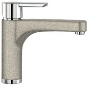 Смеситель Бланко Pylos chrome/Silgranit песочный фото в Тюмени Смеситель Blanco Pylos chrome/Silgranit песочный фото в Тюмени