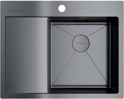 Мойка Omoikiri Akisame 65 GM R крыло слева фото в Тюмени