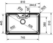 Мойка Franke BCX 610-81 TL сталь фото 2 в Тюмени