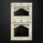 Компактный духовой шкаф с пароваркой Smeg SF4750VCPO1 фото 2 в Тюмени