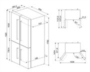 Холодильник Smeg FQ60B2PE1 фото 2 в Тюмени