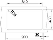 Мойка BLANCO ZIA 9 Silgranit белый фото 4 в Тюмени