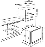 Духовой шкаф Smeg SCP805AO фото 3 в Тюмени