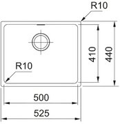 Мойка Franke Sirius SID 110-50 сахара фото 2 в Тюмени