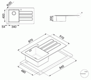 Мойка Smeg LMN1VND фото 2 в Тюмени