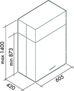 Вытяжка Falmec Altair Isola top 60 ix (1000) ECP фото 3 в Тюмени