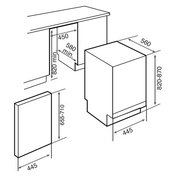 Посудомоечная машина Teka DW1 457 FI фото 3 в Тюмени