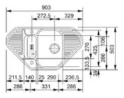 Мойка Franke EFX 682-E фото 4 в Тюмени